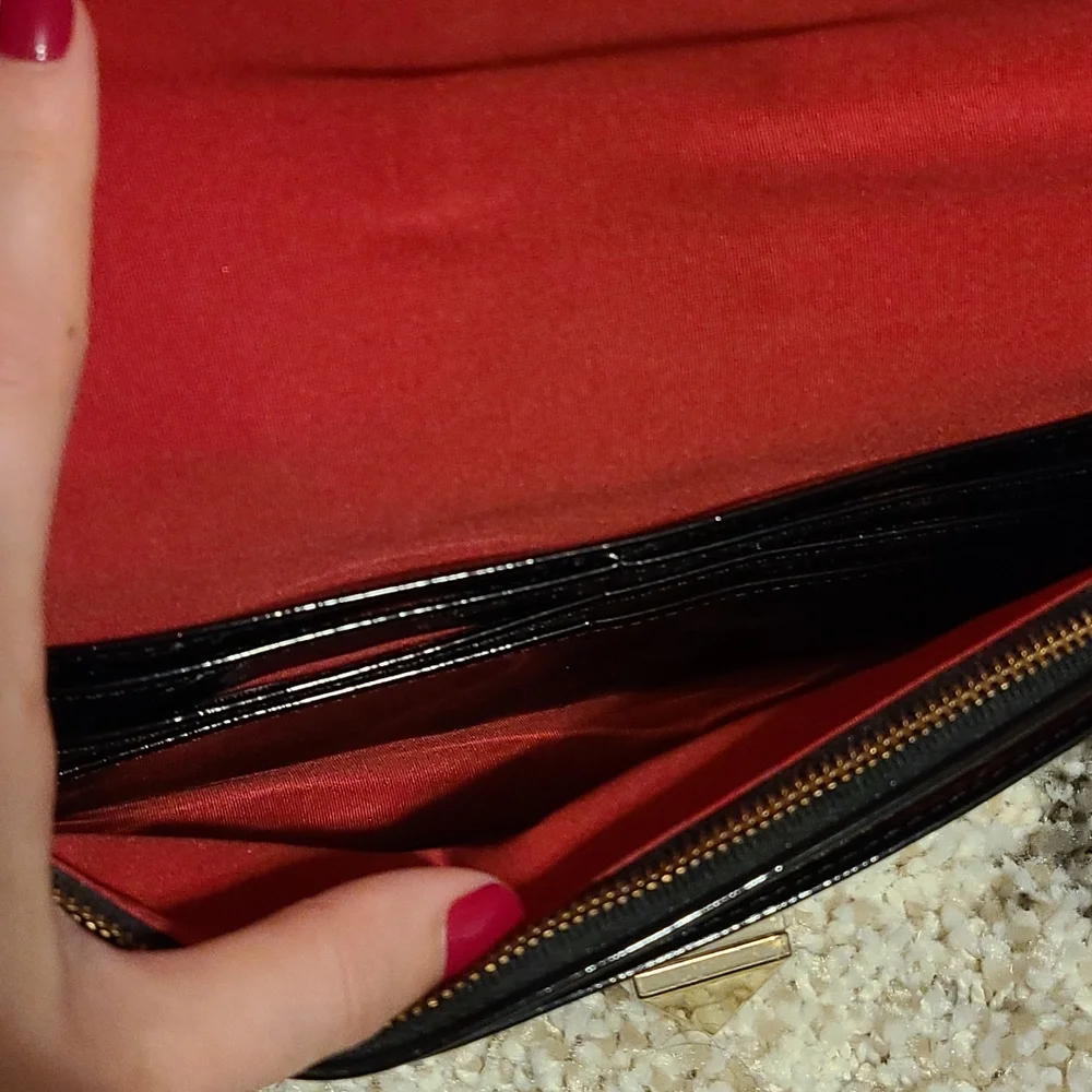 NWOT Tiger Print White House Black Market Crossbody Clutch - Picture 8 of 12
